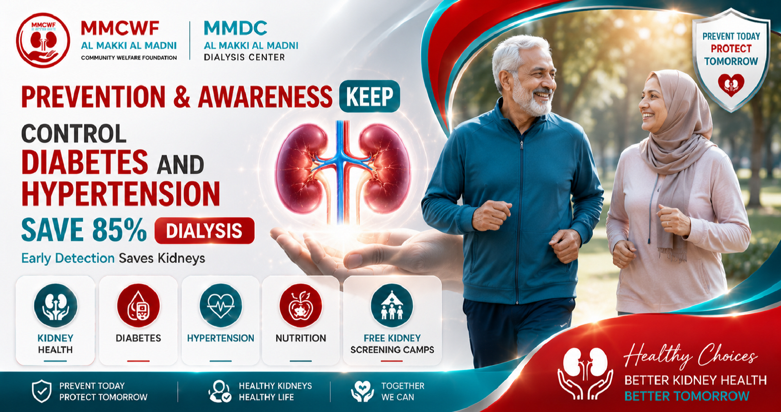MMDC Al Makki Al Madni Dialysis Center Pakistan providing free dialysis, free medicines, free laboratory tests, free transport and free ration for kidney patients through donor support.